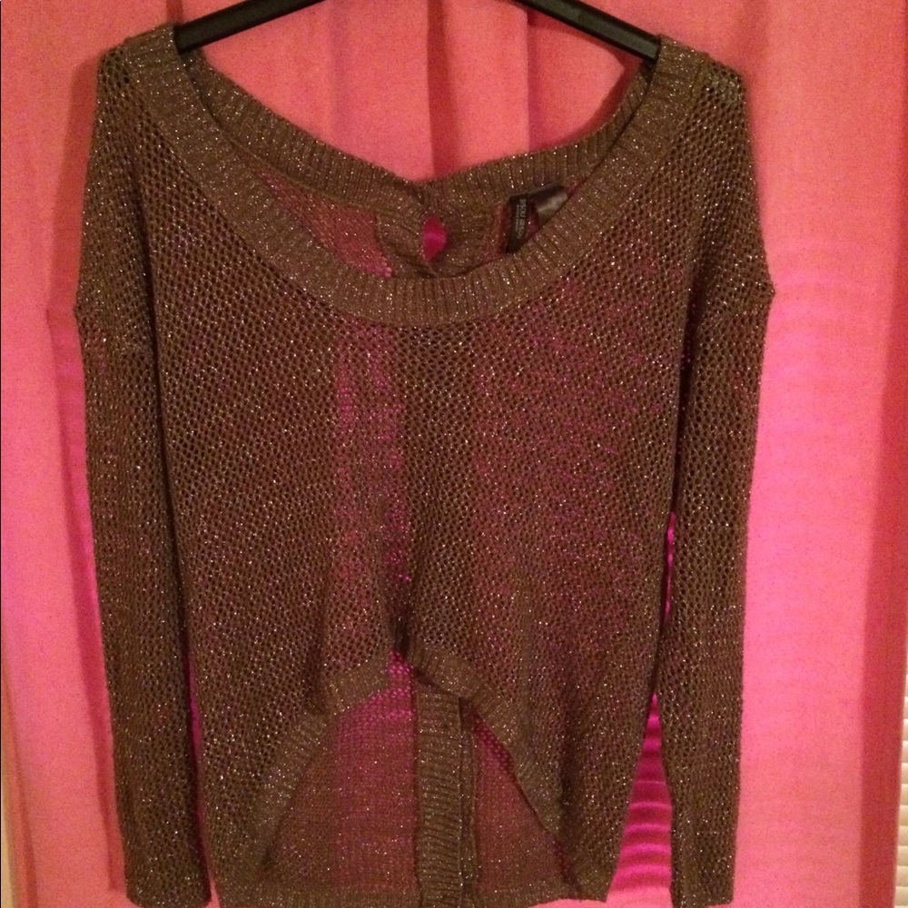 High low sweater